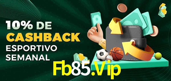 10% de bônus de cashback na Fb85.Vip
