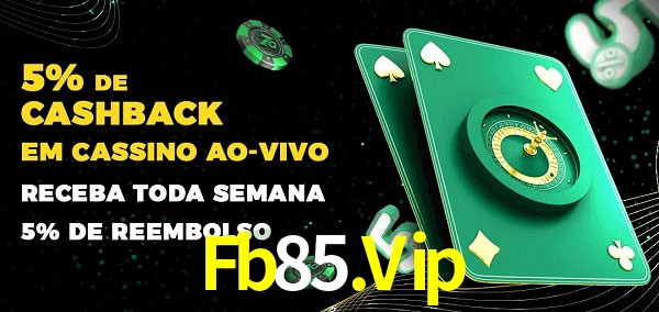 Promoções do cassino ao Vivo Fb85.Vip